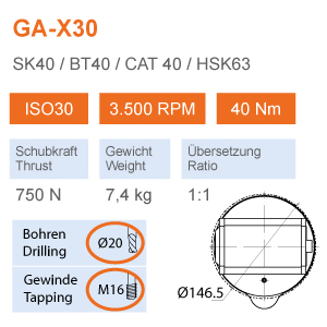 GAX-30-BT40-ISO30-GUNDOGDU-ENDUSTRI