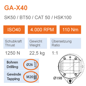 GAX-40-BT50-ISO40-GUNDOGDU-ENDUSTRI